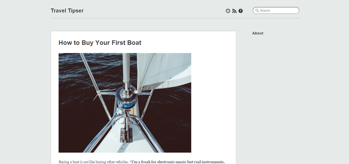ZenaidaMarbury's tweet image. How to Buy Your First Boat
traveltipser.tumblr.com/post/127265510…
@ #FirstBoat