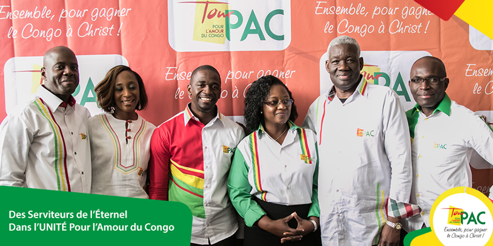 YvesCastanou's tweet photo. Ensemble, pour annoncer la Bonne Nouvelle... #TourPAC2015 #conférence #Brazzaville #ICC http://t.co/UwQqBaoQuy