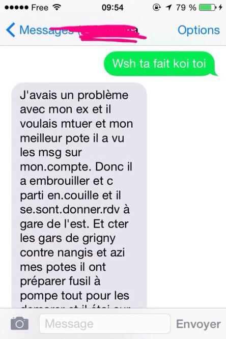 IamJrMero's tweet photo. Perso je suis pas un batard Mais les meufs avec des problemes comme sa je m'en approche pas🙅😈🙅 http://t.co/hzOu9pgdpN