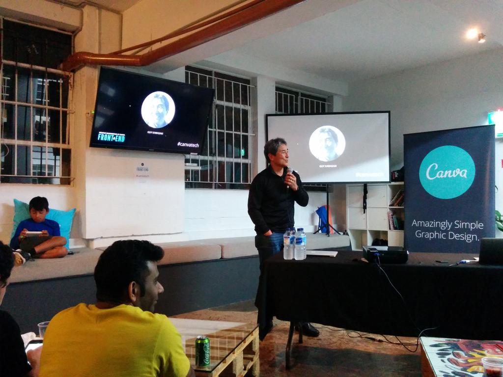 _AlbertMai's tweet photo. A players hire A+ players. B players hire C players and you will end up with Z team #canvatech @GuyKawasaki @canva http://t.co/9mvKOGysdw