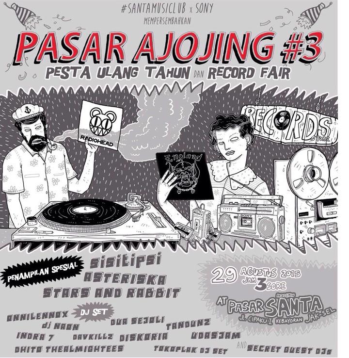 KetanPasar's tweet photo. wiken ini nih, kita ultahan lho. banyak keriaan, kehangatan dan diskon ajip sambil ajojing! http://t.co/j2uIFMyD9c