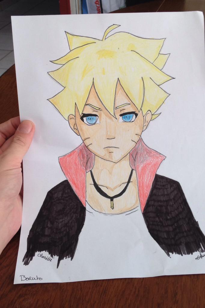 Mr Patate On Twitter Voici Mon Dessin De Boruto