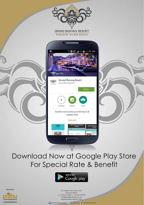 We are available on Google Play Store! Download now! Get special rate and benefit guys