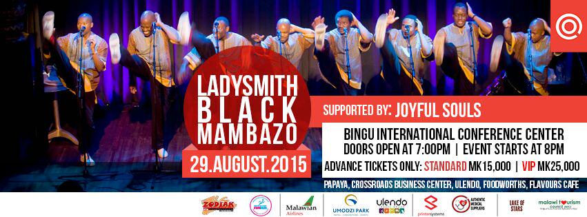 4 days to go. Get your tickets now <a href="/LadyBlacksmiths/">Lady Blacksmiths</a> <a href="/qonceptcreative/">Qoncept Creative</a> @UlendoSafaris <a href="/discovermalawi/">Discover Malawi</a> <a href="/MalawiTourism/">Malawi Tourism</a>