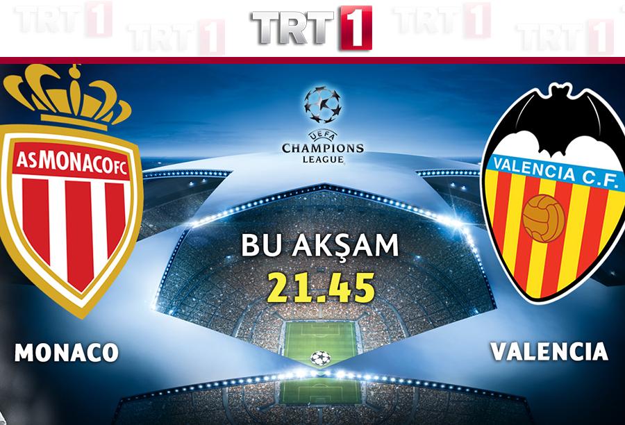 satisofisimedya's tweet photo. Şampiyonlar Ligi Heyecanı "Monaco - Valencia" Play-Off Karşılaşması Bu Akşam 21:45'te TRT 1'de http://t.co/ctAf3GyuFe