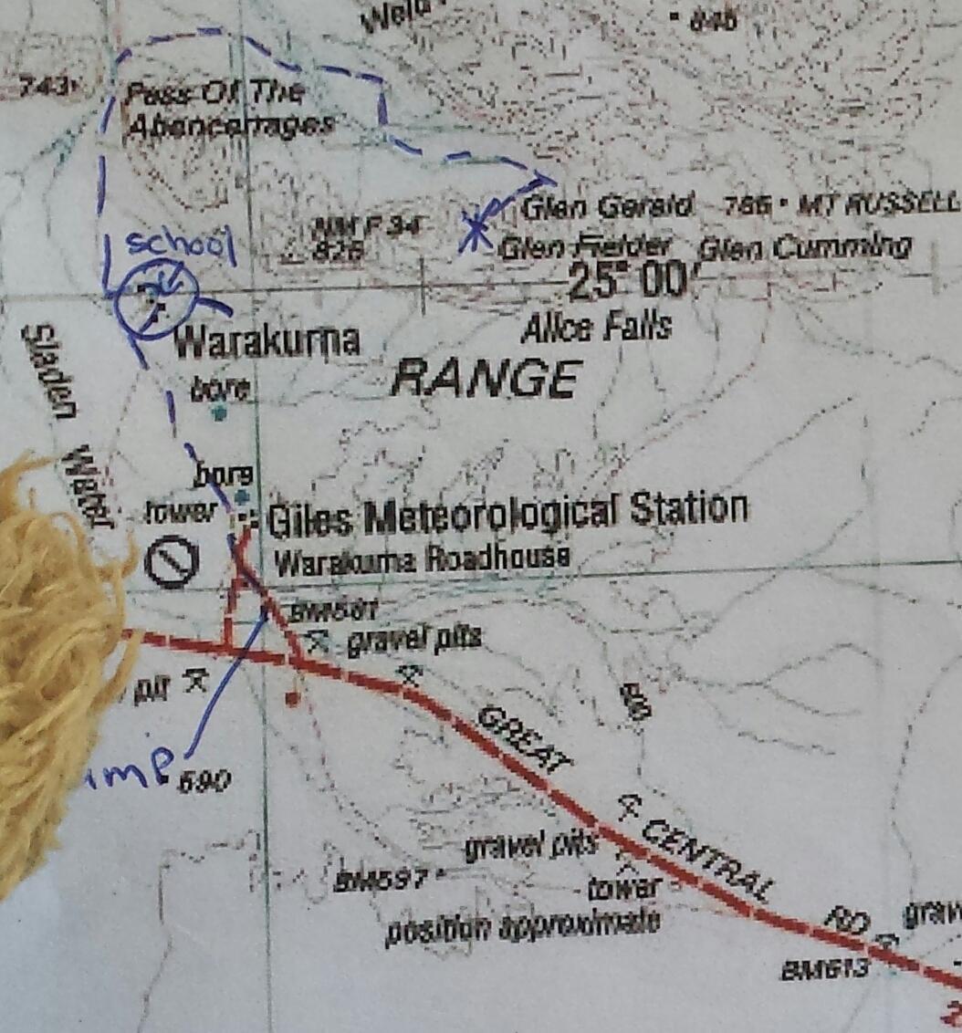 RedEarthBluBoot's tweet photo. Collected with permission on the top of the Rawlinson Range. Warakurna http://t.co/SQqXuR8Obl