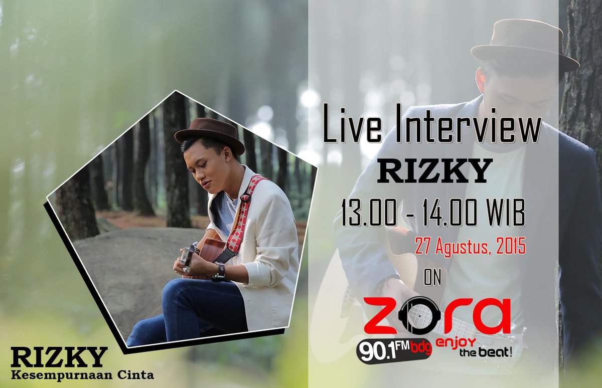 di_KLITE's tweet photo. Besok kita bakalan Live Interview bareng @rizky_febian jadi stay tune yah zoners.. #ZORANATION http://t.co/S6XzcpwqzN