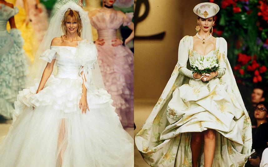 We\re wishing Claudia Schiffer a very happy 45th birthday with a trip down catwalk memory lane  