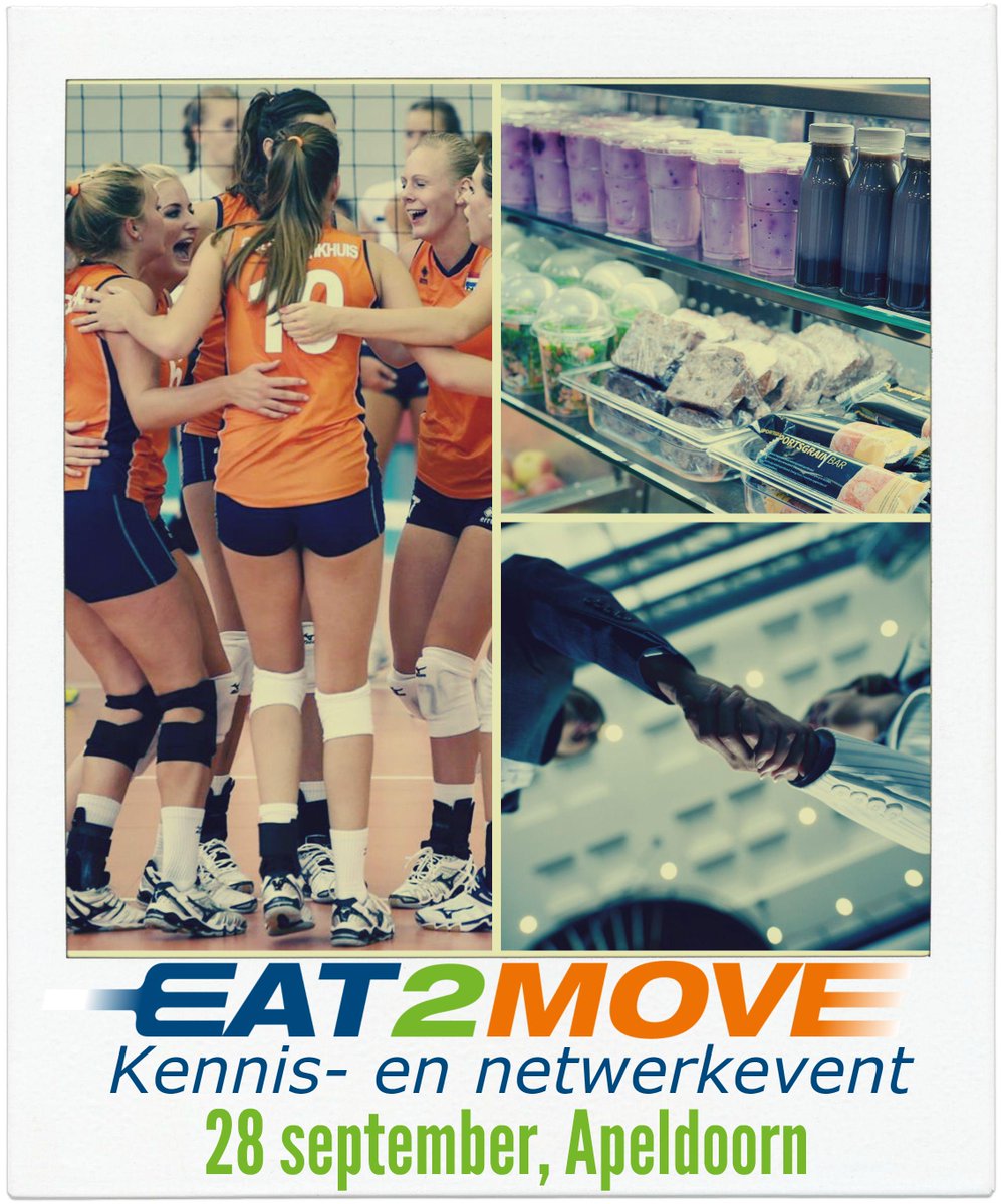 Eat2Move's tweet photo. 28/9; #E2M kennis- &amp; netwerkevent: bedrijven in #voeding, #sport &amp; #zorg zijn uitgenodigd > http://t.co/cI2CkRjiaP http://t.co/kZT5iN5T4L