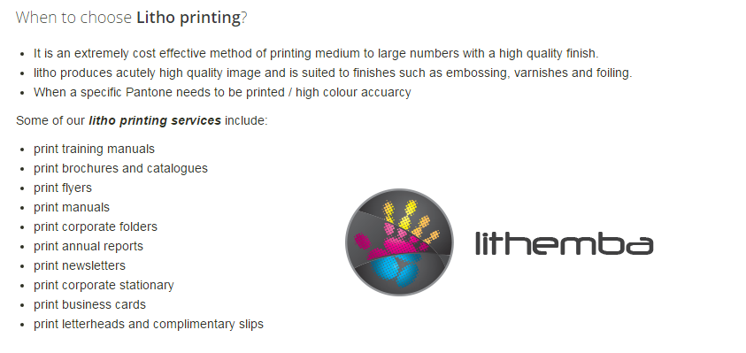 LithembaSA's tweet image. How often do you use #LithoPrinting  lithemba.com/printing-servi…