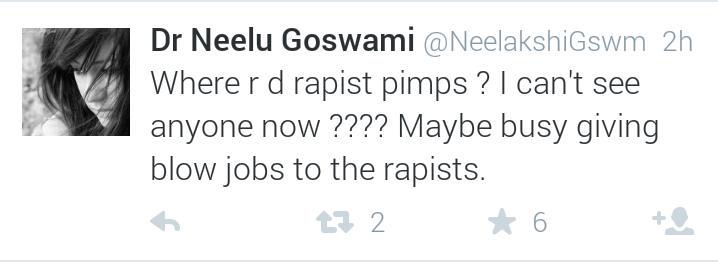 DeepikaBhardwaj's tweet image. Waiting fr #FightBackIndia to respond to her who calls me a pimp, givin blow job to rapists cuz i say INVESTIGATE