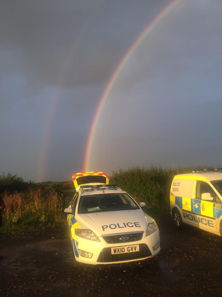 ASPoliceDogs's tweet photo. There's not always a pot of gold at the end of a rainbow #policedogs http://t.co/RlVk9Va2CM