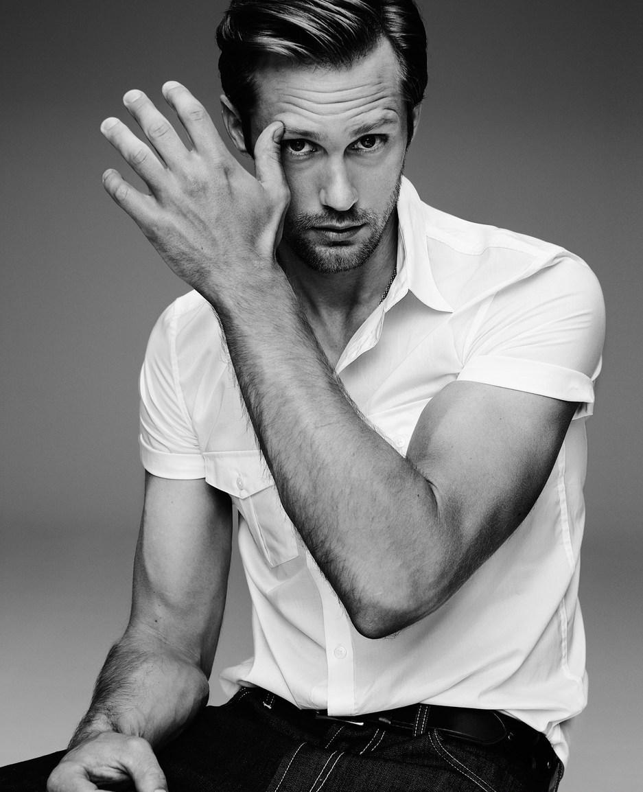 Happy birthday Alexander Skarsgard. You are pure hotness. | 