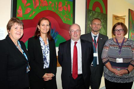 BDCFT's tweet photo. .@AlistairBurtMP met with our West Yorkshire Urgent &amp;Emergency Care Network partners #vanguard http://t.co/K36TQu8zcw http://t.co/yNK8edGUIV