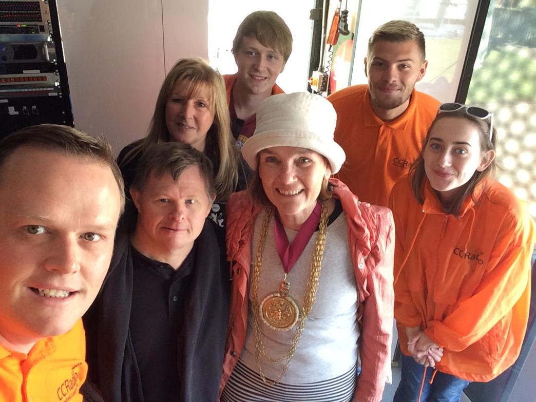 RealStudioMatt's tweet image. On @chelmsfordcr radio outside broadcast truck with @theresahiggins @deputymayorth talking @judedeakin