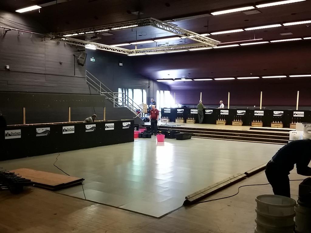 CAMRADurham's tweet photo. It's beer festival week and the hall is taking shape
http://t.co/Rj4Ii1lvv3 #durhamBeerFest http://t.co/40hwtEXojG