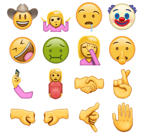 Paren las rotativas, que se detenga el Mundo...
Ya han llegado los nuevos #emojis para #WhatsApp 
HAZ RT! #GameLoot