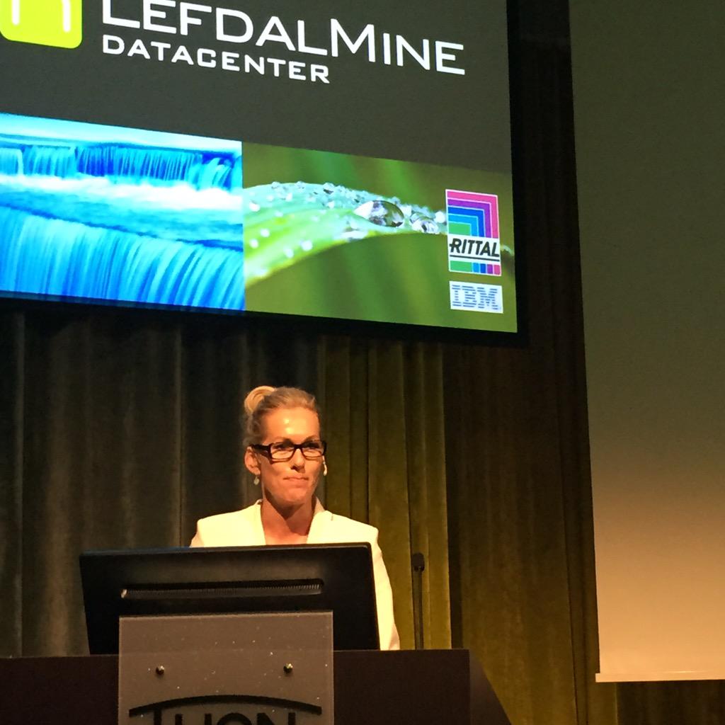 InnovasjonNorge's tweet photo. – Grønn datalagring v Lefdal Mine Datacenter viser norsk høyteknologikompetanse i verdensklasse, sier @krohntraaseth http://t.co/cbd1WebNqs