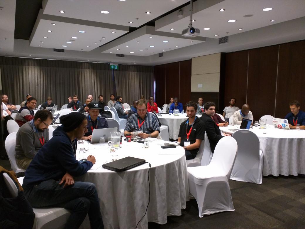 signedness's tweet photo. Web track is so much cooler than the Android track here at #gdsssa http://t.co/BsQrATPx5H