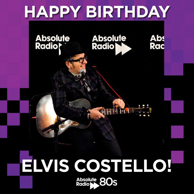Happy birthday to Declan Patrick MacManus, or Elvis Costello as he\s sometimes known! 