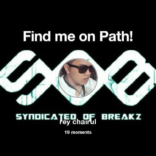 RcRaaaa's tweet photo. Find me on #Path now! Go to: http://t.co/8Ks3tebw0w! #thepersonalnetwork http://t.co/67Rur9AkIu
