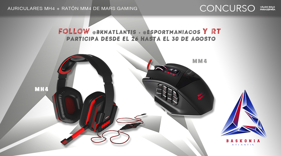Esportmaniacos's tweet photo. Sorteo! Follow + RT @eSportManiacos
y @BKNAtlantis

¡DEL MIÉRCOLES AL SÁBADO RETRANSMITIMOS LA IWC DE TURQUÍA! http://t.co/K1I2FcYXTm