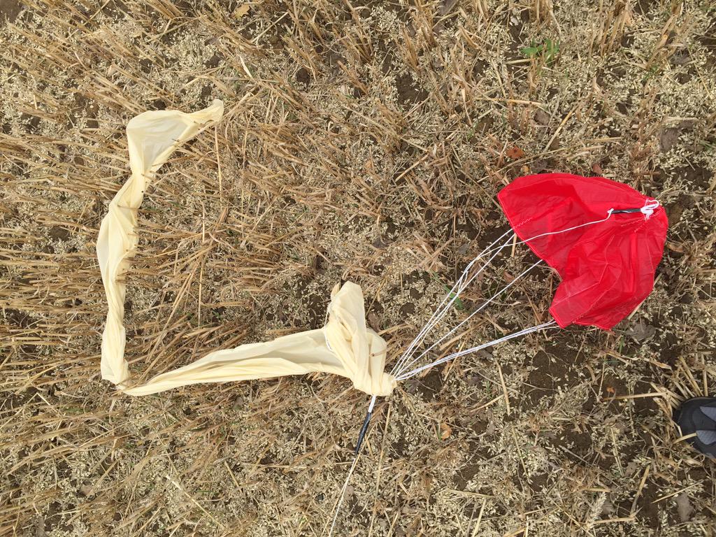 jonathanfurness's tweet image. Payload retrieved! #teamnimbus #skycademy @jrobinson_uk @daveake  @Raspberry_Pi @IvyChimneys