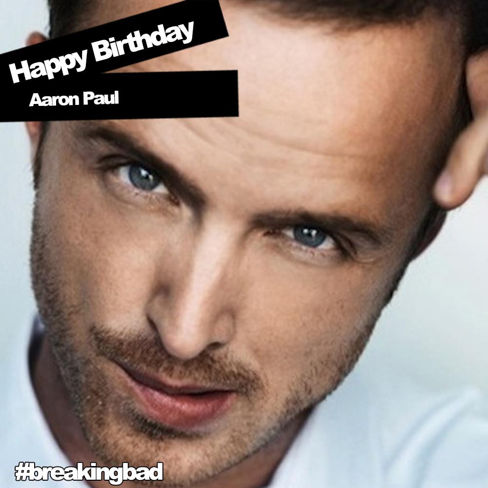 
Happy Birthday to Aaron Paul! AMC\s number one bad boy!    