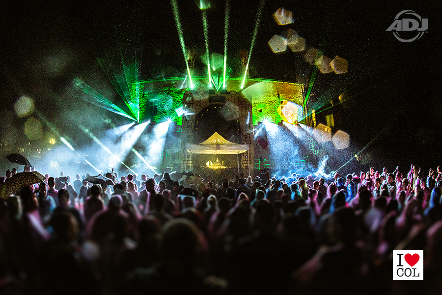 The #Festival was great and our #ADJ Products coped perfectly in the bad rainy weather at <a href="/castleoflove/">Castle of Love</a> in #Holland.