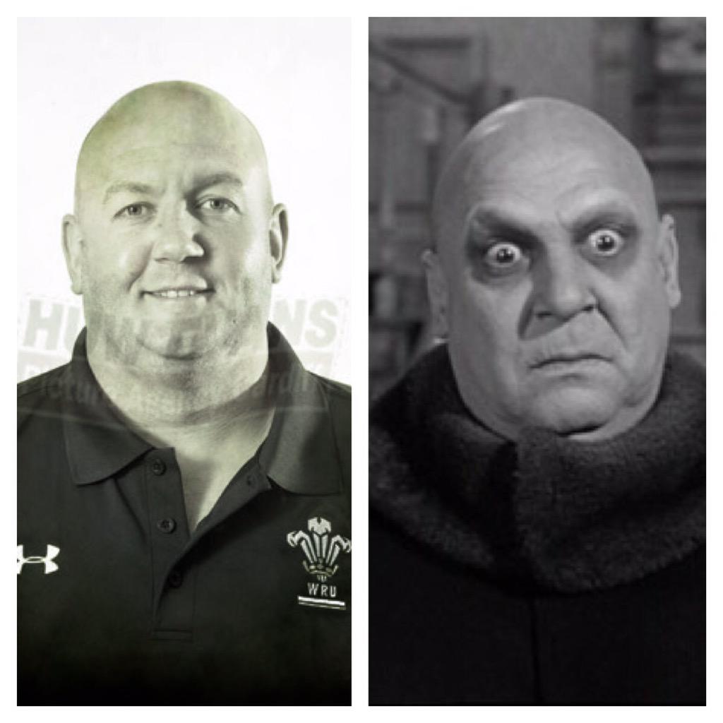 NwruB's tweet photo. Rumour has it RGC's @Marc_nw is odds on to land the role of Uncle Fester in the re make of The Addams Family #Double http://t.co/QPCmGa6HY0