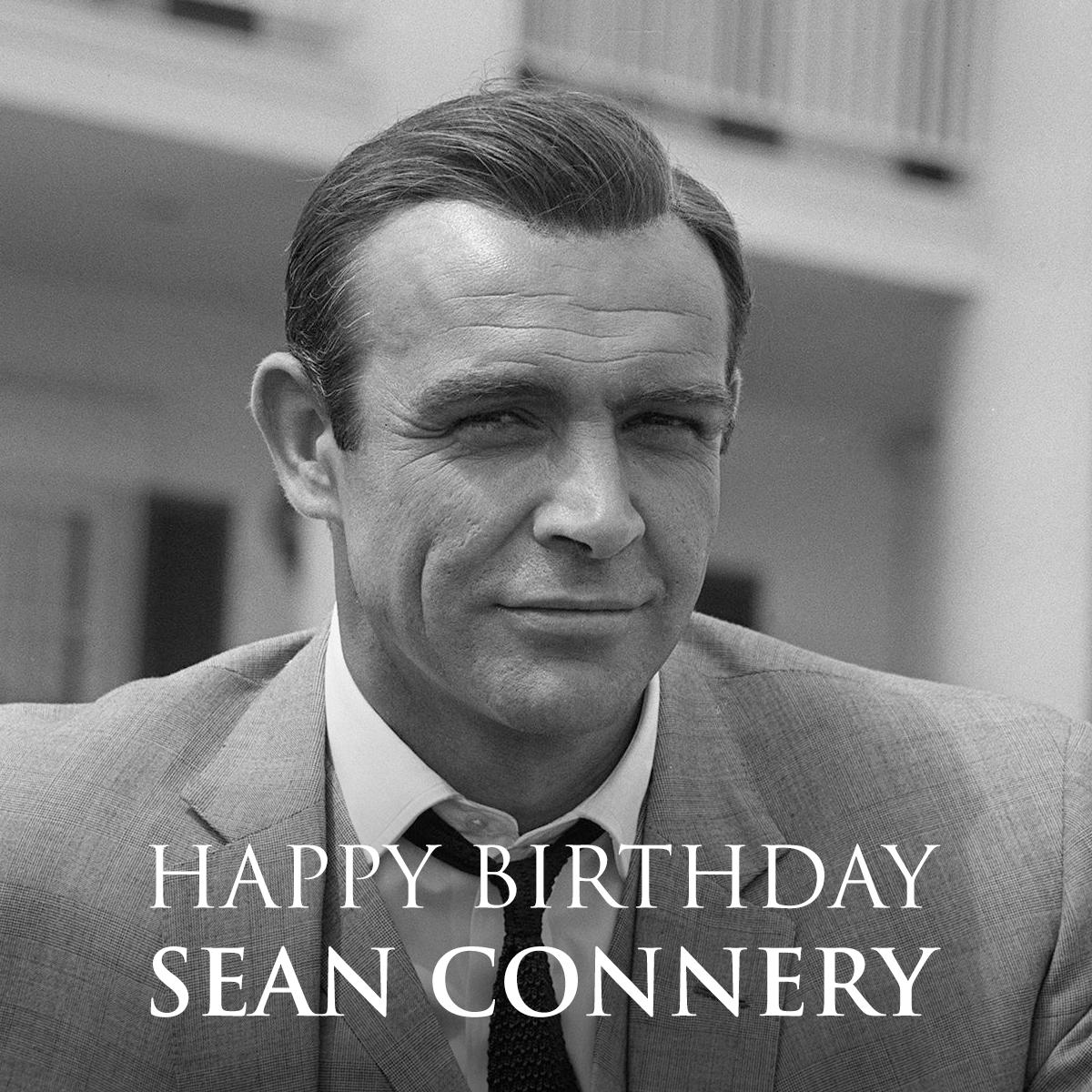 Happy 85th Birthday, Sean Connery! 