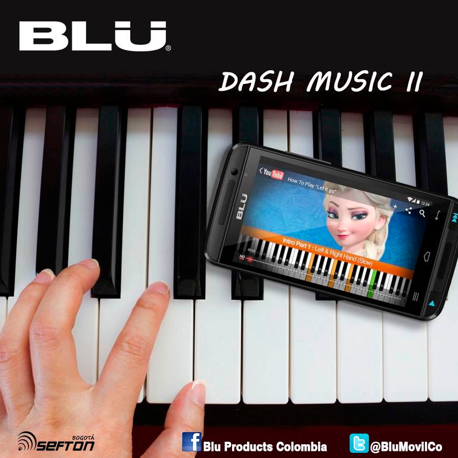 BluMovilCo's tweet photo. Siente la armonía de tus instrumentos desde tu Blu DASH MUSIC II, como si los tuvieras en vivo... #BluConnectsYou http://t.co/IlFCAlTzSY