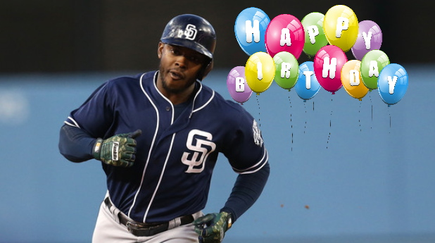 We would like to wish a happy birthday to OF Justin Upton. The 3× All-Star turned 28 today! 