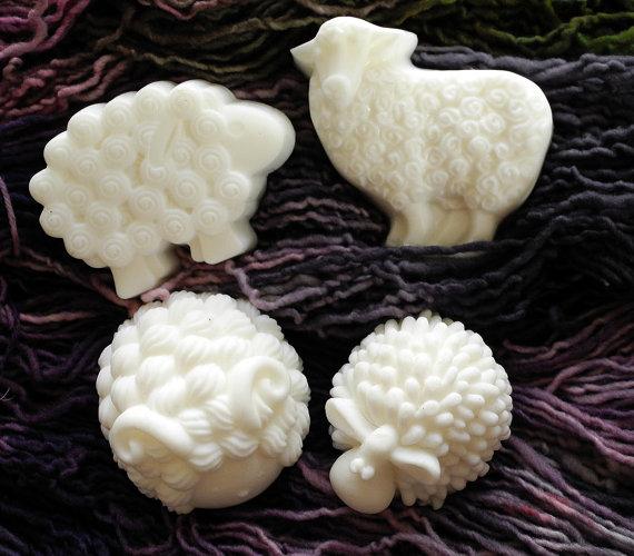 CraftLaunch's tweet image. Counting sheep is way more fun when they're made with goat milk- bit.ly/1Pl5woJ (by @dyeabolicalyarn)