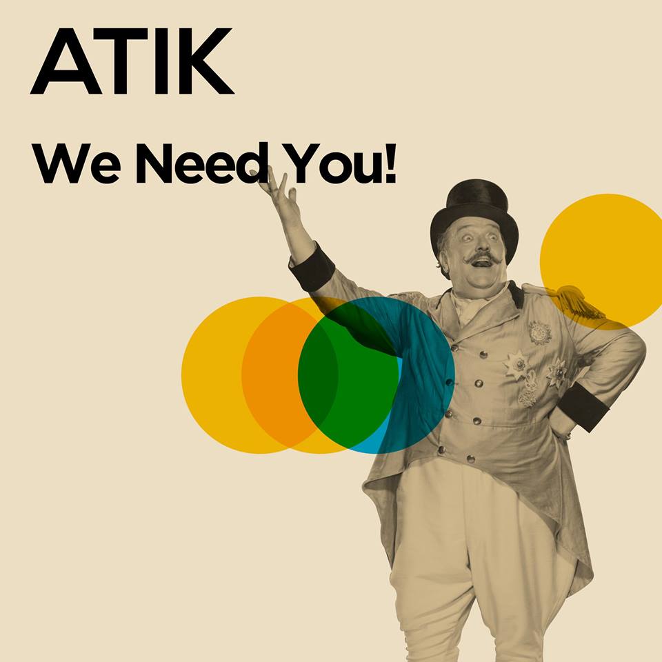 Want to be part of the ATIK Team? 
Drop in to our Recruitment Evening on Thursday at 7pm!