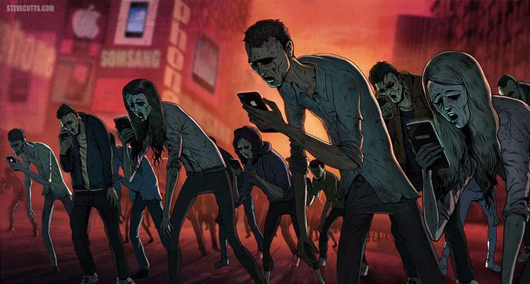 voiceofworldco's tweet photo. Modern dünyanın canımızı sıkan ne kadar yanı varsa bunların hepsini çizimleriyle sunuyor Steve Cutts http://t.co/REeO8zbEWU