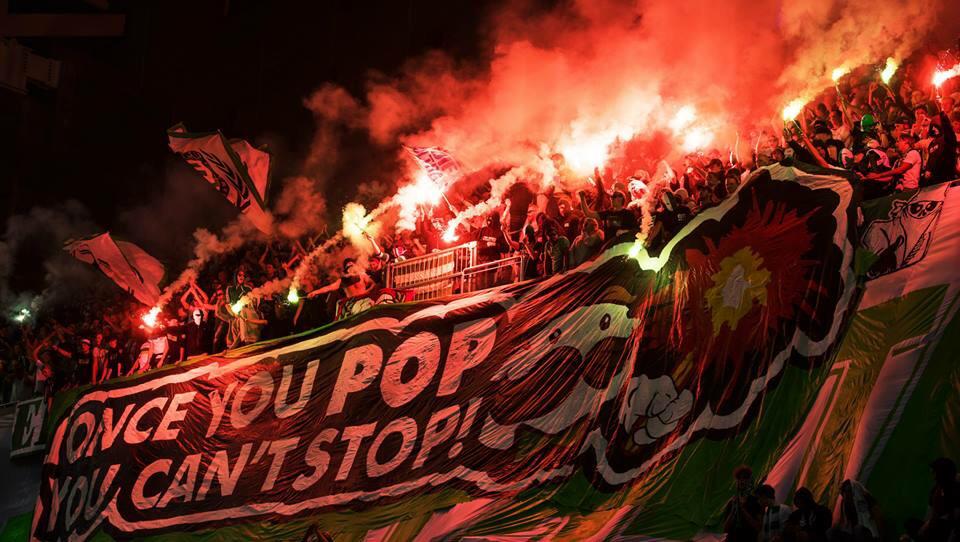 picsofsweden's tweet image. Picture from yesterday's derby between Djurgården and Hammarby