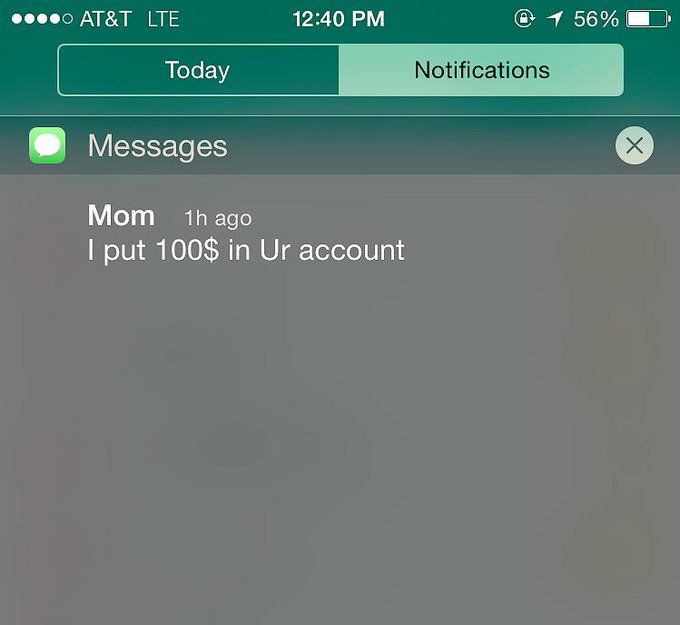 I love getting these texts💗 #thanksmom #udabest http://t.co/DCQyWVJRaf<a href="/tag/thanksmom"class="tags">#thanksmom</a><a href="/tag/udabest"class="tags">#udabest</a>