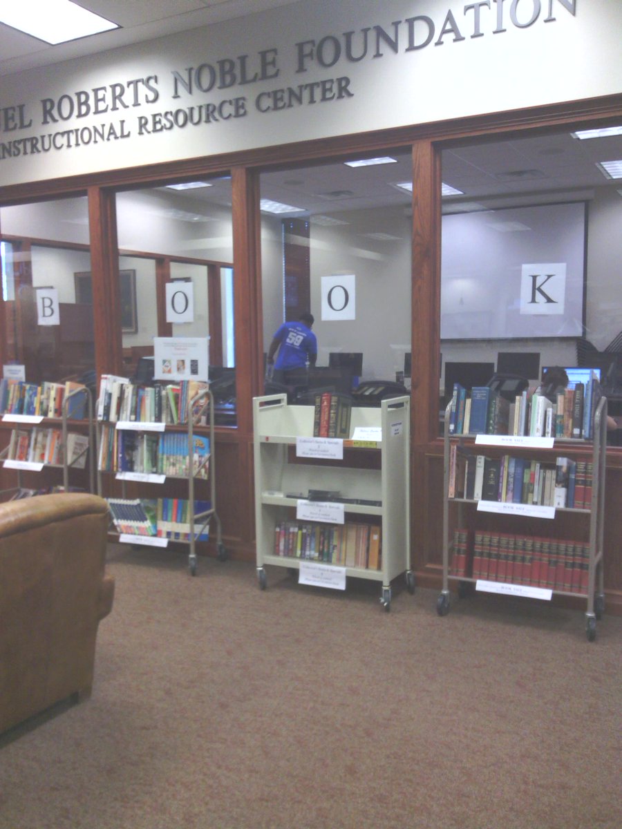 OCU_Library's tweet image. The Book Sale continues through the end of the month - most paperbacks $1.00, hardbacks $2.00