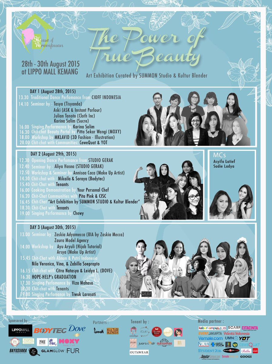 Dalam #ThePowerOfTrueBeauty <a href="/hoperempuan/">House of Perempuan</a> 28-30/8 di LIPPO MALL Kemang jg diadakan #art #exhibition "cc <a href="/SUMMONstudio/">SUMMON</a>