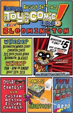 <a href="/theheraldtimes/">The Herald-Times</a> <a href="/DBI_IN/">Downtown Bloomington</a> FAR is proud to be a recipient of Indiana Toy&amp;Comic Expo 8/30 Btown Convention Center