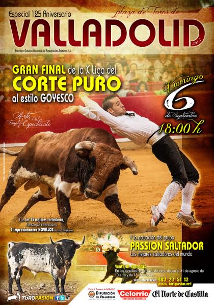 arribestaurinas's tweet photo. ¡Ya tenemos cartel oficial para la Gran Final de la Liga del Corte Puro 2015, que se celebrará en Valladolid! http://t.co/mcQQsXloSt