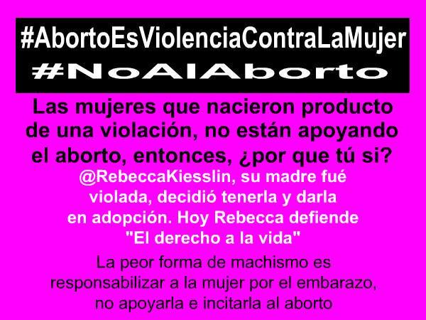 YaMeCanseAborto tweet picture