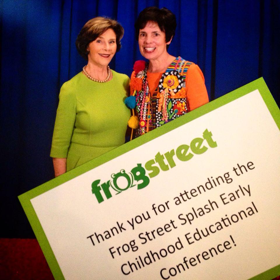 KweezleQueen's tweet photo. #TeacherFriends Author/Illustrator Last month spoke at #FSsplash15 where I got to meet Laura Bush. Today's mail! http://t.co/mqbzBghiA0