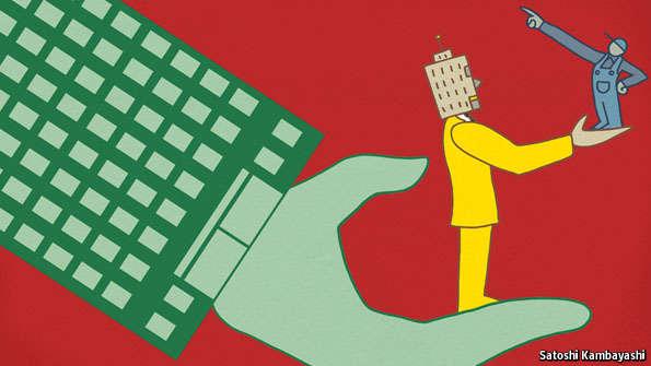 TheEconomist's tweet photo. An obscure dispute about rubbish could reshape agency working http://t.co/xpRCY9VwNK http://t.co/jxtD0qjRL7