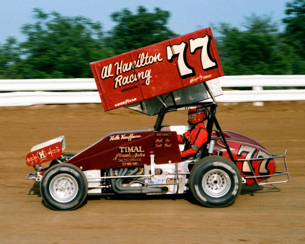 Vintage Sprint Cars on Twitter: &quot;Keith Kauffman behind the wheel of the #77  Al Hamilton machine at Williams Grove Speedway - 1985 #LegendsatLincoln  http://t.co/2qi0gG5all&quot;