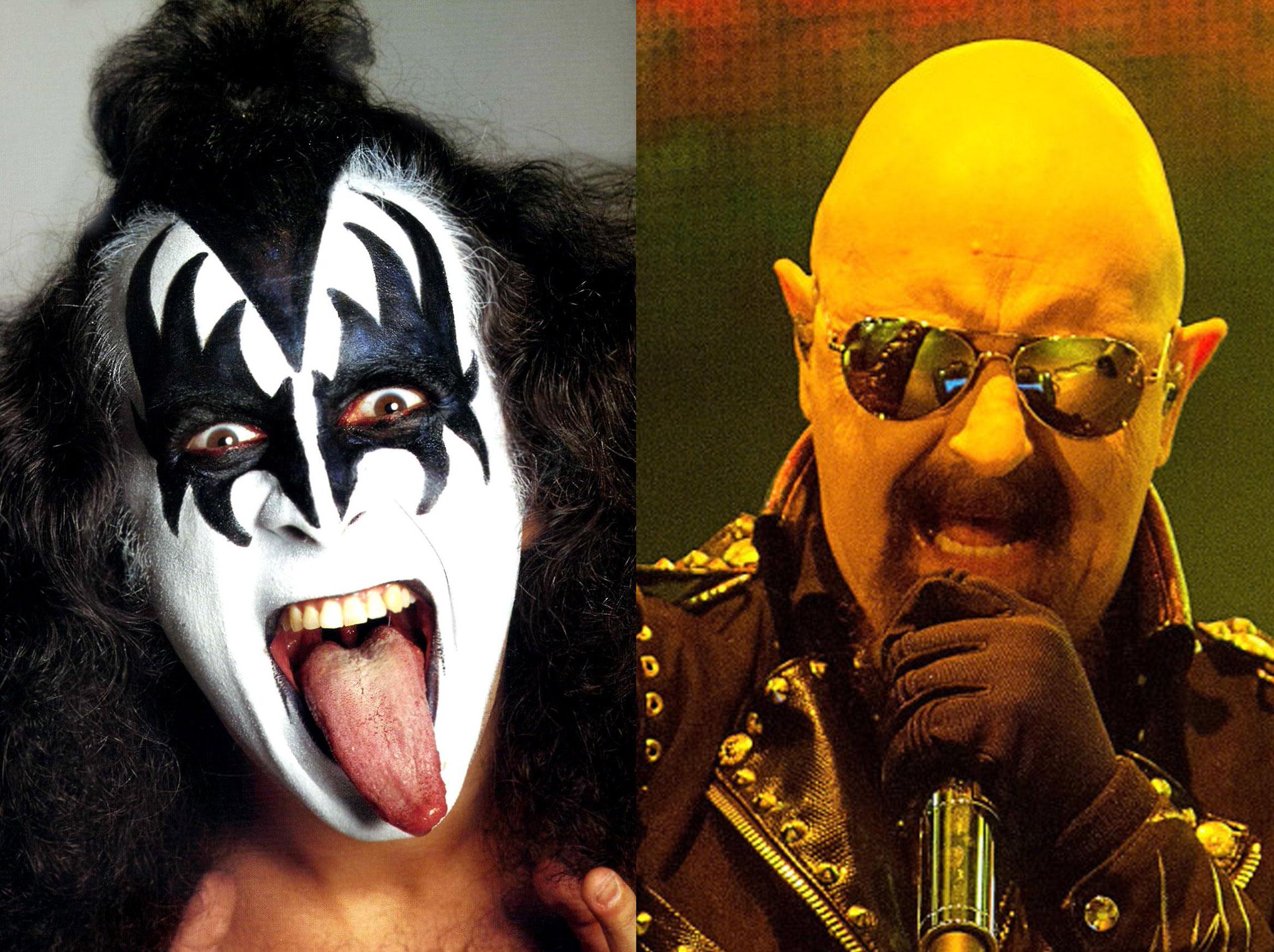 Happy birthday to two of the greatest rock legends ever: 
Gene Simmons and Rob Halford!!! 