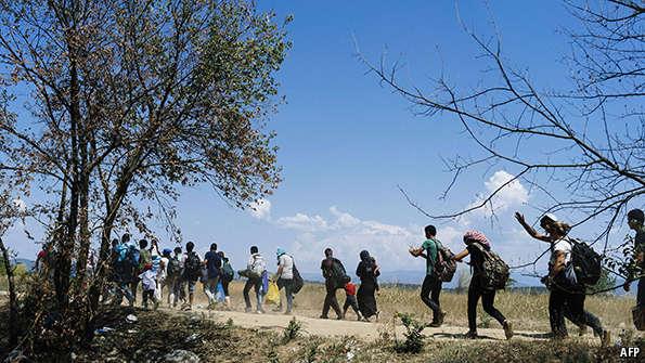 TheEconomist's tweet image. Since 1995, Europeans can travel the continent without a passport. Perhaps not for much longer econ.st/1LuyMst