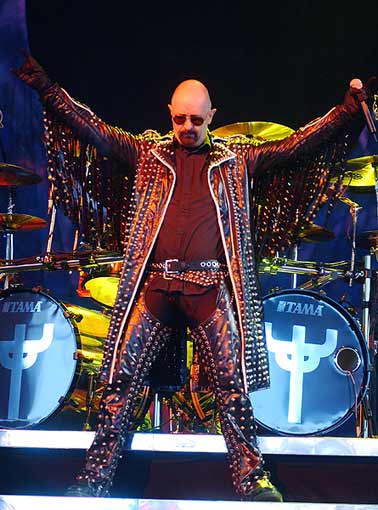 Happy Birthday to Rob Halford!! 
(Pic at Ozzfest 2004) 
 