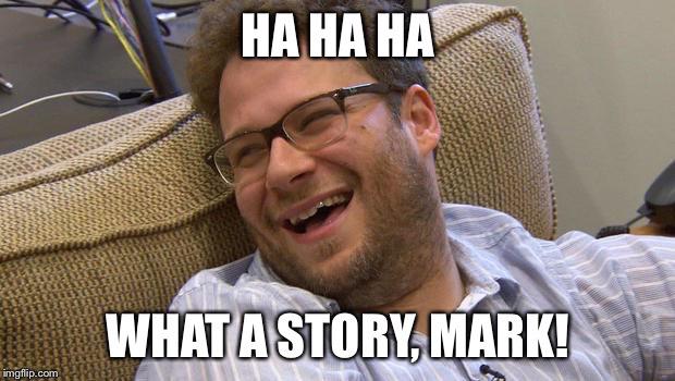 theroomactors's tweet photo. Oh hai @Sethrogen, here's a special meme from @theroomactors! #sethrogenfan #mocktheroom #getyourspoons #ohhaidoggy http://t.co/vrW5Ue650s